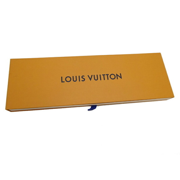 Louis Vuitton Mixed Monogram 8CM S00 Men's Necktie M78958 100% Silk Noir (Black) - Picture 5 of 5